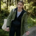 Alexa PenaVega Before Your Father Finds Us Green Coat