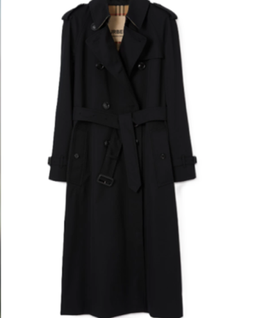 Alexandra Mullen Zero Day S01 Black Trench Coat