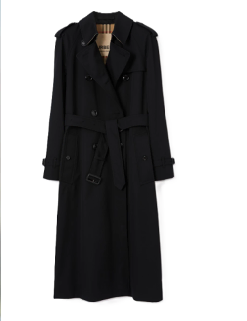 Alexandra Mullen Zero Day S01 Black Trench Coat