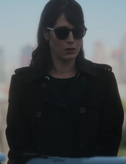 Alexandra Mullen Zero Day S01 Black Trench Coat