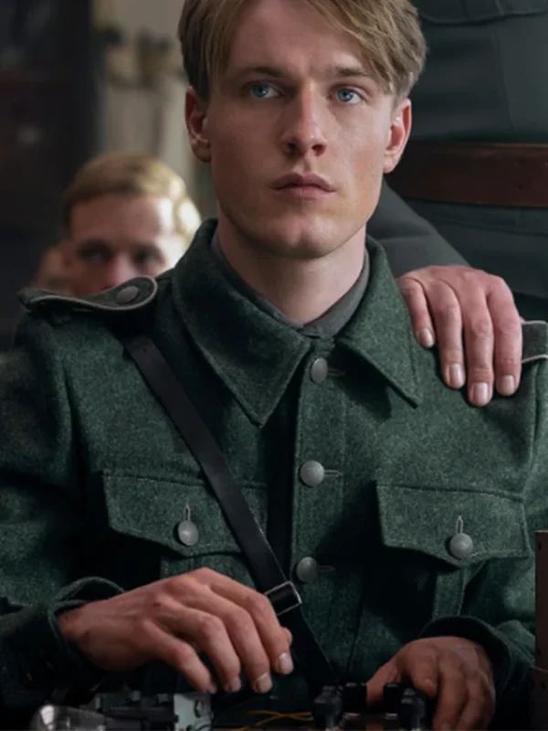 All the Light We Cannot See Louis Hofmann Green Jacket