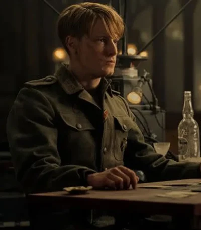 All the Light We Cannot See Louis Hofmann Green Jacket
