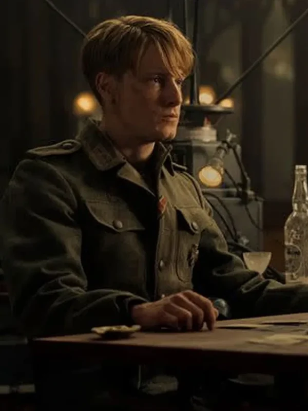 All the Light We Cannot See Louis Hofmann Green Jacket