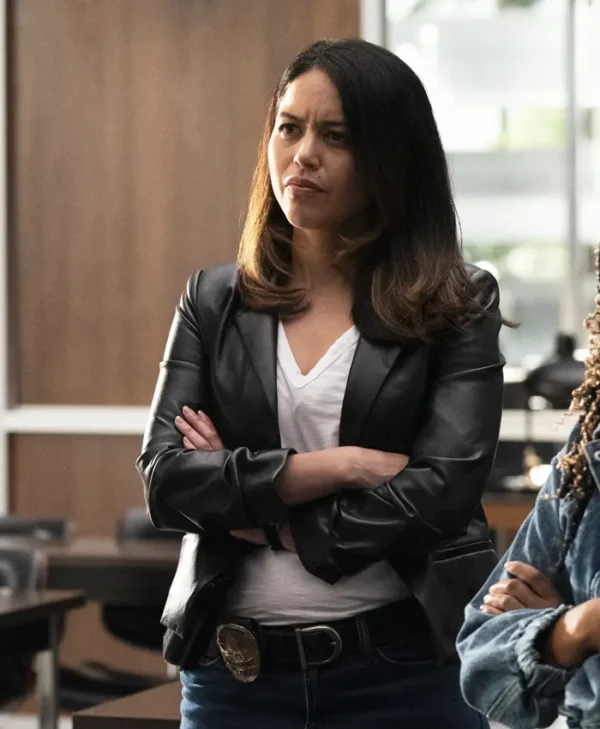 Alyssa Diaz The Rookie S07 Black Blazer