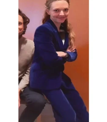 Amanda Seyfried Seven Veils Blue Suit
