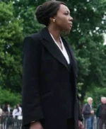Amanda Warren The Night Agent S02 Black Coat