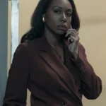 Amanda Warren The Night Agent S02 Maroon Blazer