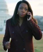 Amanda Warren The Night Agent S02 Maroon Blazer