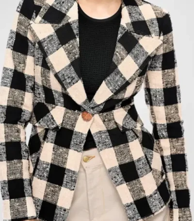 Amanda Will Trent S03 Checked Blazer