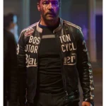 American Night Vincent Black and White Leather Jacket
