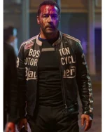 American Night Vincent Black and White Leather Jacket