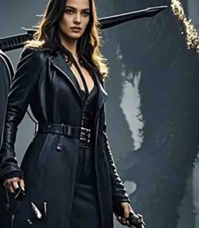 Ana de Armas Van Helsing 2 Leather Coat