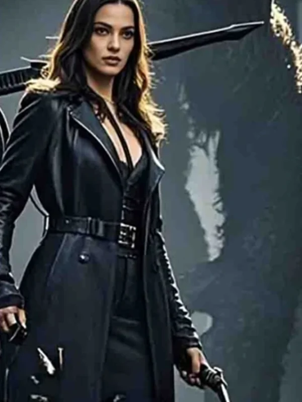 Ana de Armas Van Helsing 2 Leather Coat