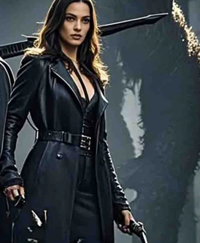 Ana de Armas Van Helsing 2 Leather Coat Ana de Armas Van Helsing 2 Leather Coat