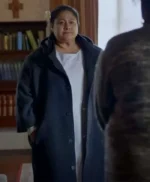 Anapela Polataivao Tina Blue Wool Coat