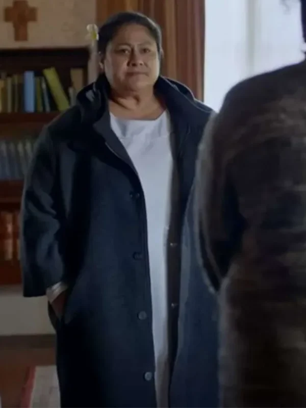 Anapela Polataivao Tina Blue Wool Coat