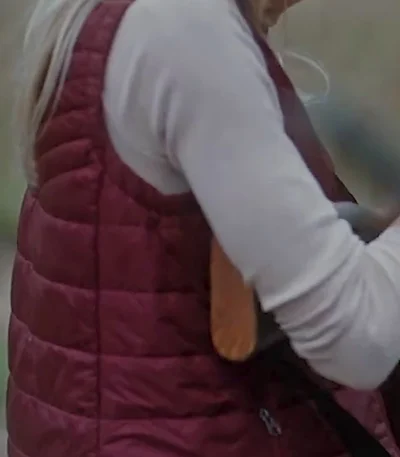 The Red 2024 Angie Milliken Maroon Vest