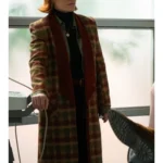 Angie Polaski Will Trent S03 Multicolor Checkered Coat