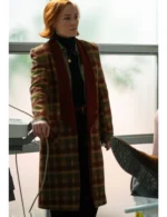 Angie Polaski Will Trent S03 Multicolor Checkered Coat