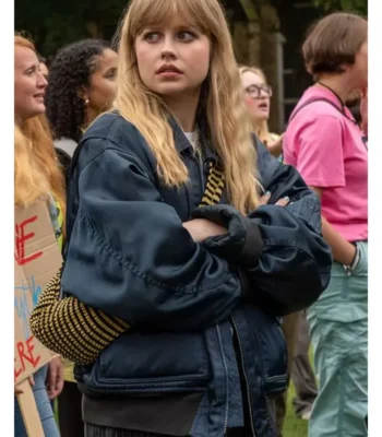 Finding Emily Angourie Rice Bomber Jacket
