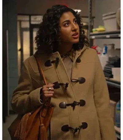 Animal Control 2023 Emily Price Duffel Brown Coat