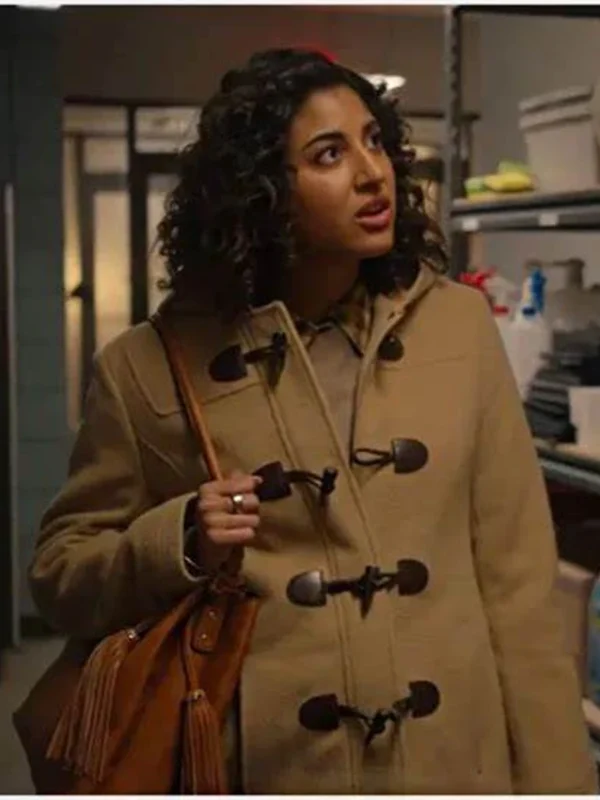 Animal Control 2023 Emily Price Duffel Brown Coat