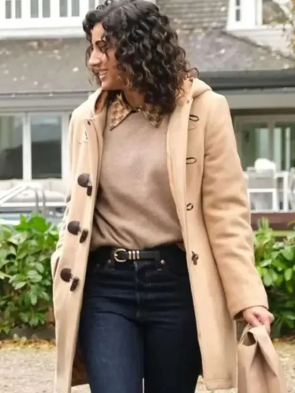 Animal Control 2023 Emily Price Duffel Brown Coat