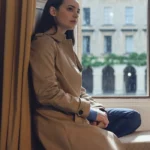 Anna De La Vega My Oxford Year Beige Coat