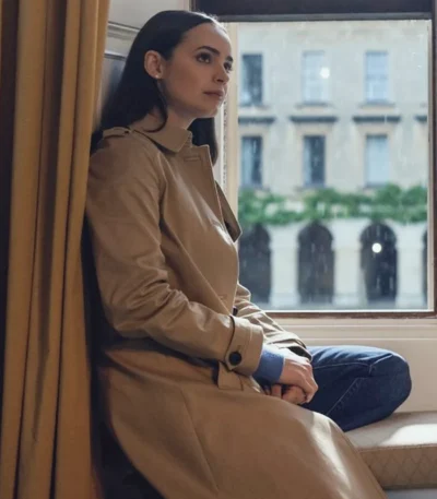 Anna De La Vega My Oxford Year Beige Coat