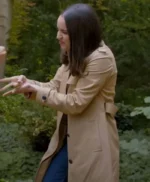 Anna De La Vega My Oxford Year Beige Coat