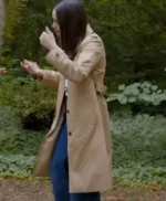 Anna De La Vega My Oxford Year Beige Coat