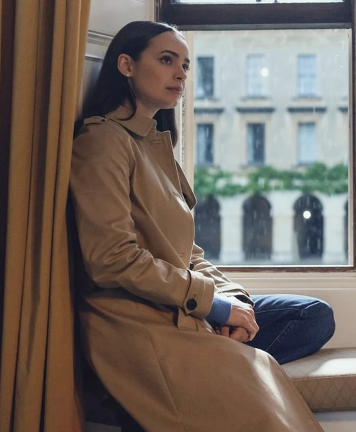 Anna De La Vega My Oxford Year Beige Coat Anna De La Vega My Oxford Year Beige Coat