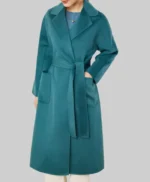 Anna Kendrick Another Simple Favor Wool Coat