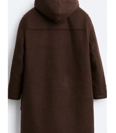 Anna Lambe North Of North Brown Hooded Coat