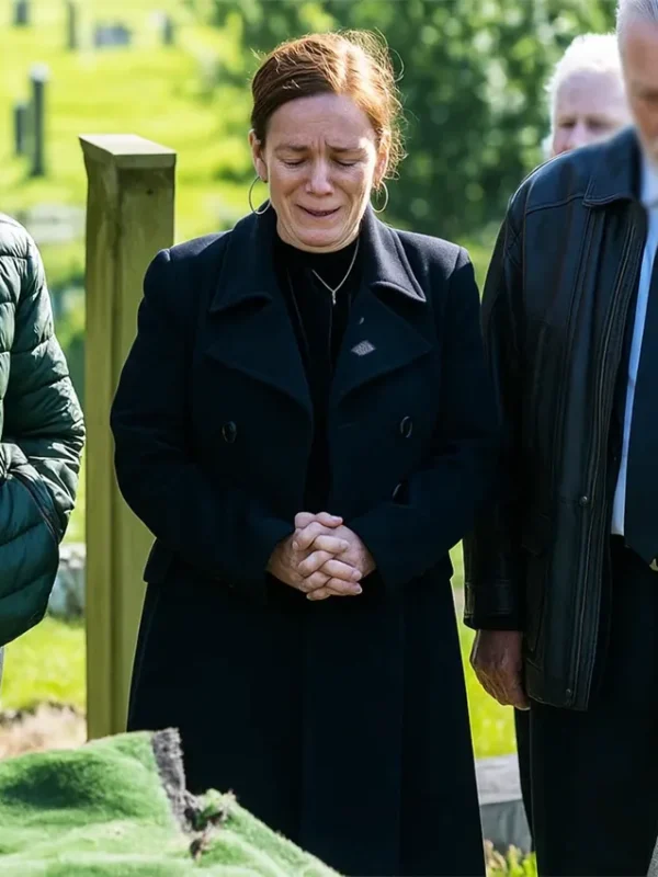 Anna McKinney Unforgivable Black Wool Coat