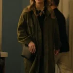 Annaleigh Ashford Happy Face Green Coat