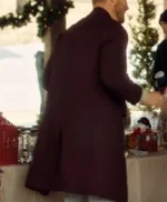 Anthony Bewlz Mom’s Christmas Boyfriend Wool Maroon Coat