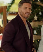 Anthony Bewlz Mom’s Christmas Boyfriend Wool Maroon Coat