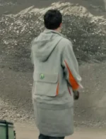 Arada Murderbot Grey Hooded Coat
