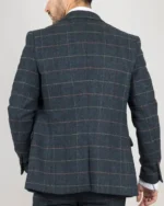 Archer Single Breasted 3 Piece Navy Blue Suit
