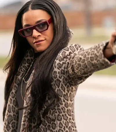 Ariana Debose Love Hurts Leopard Coat
