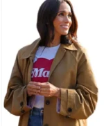 Meghan Markle 2026 Brown Coat