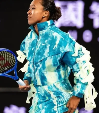 Australian Open 2026 Naomi Osaka Blue Jacket