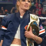 Becky Lynch Monday Night RAW Blue Jacket
