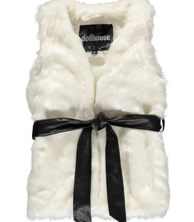 Belted Fur Vest