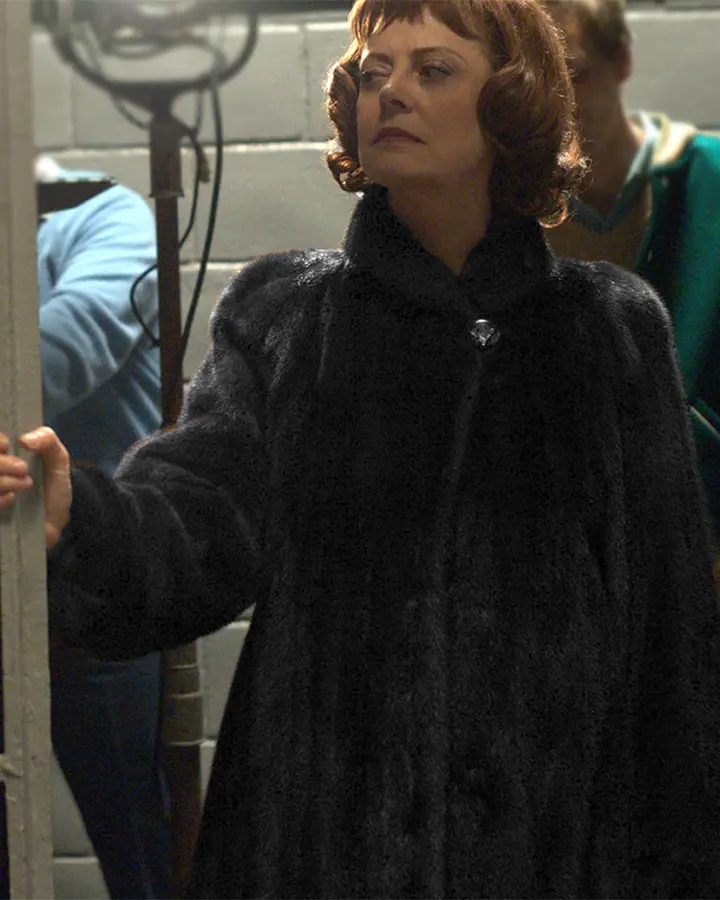 Bette Davis Feud 2024 Black Fur Coat Bette Davis Feud 2024 Black Fur Coat