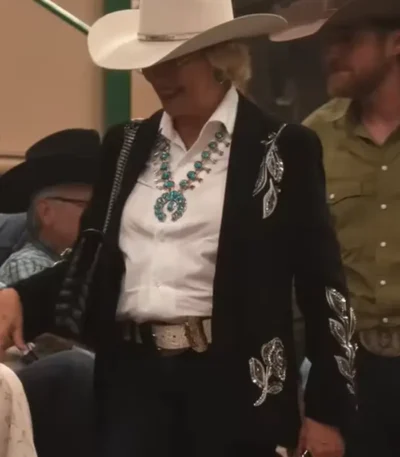 Beulah Jackson Dutton Ranch Black Blazer