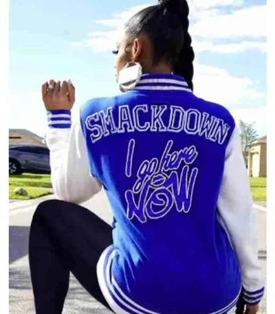 Bianca Belair Varsity Jacket