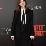 Bianca Mafia Mamma Movie Premier Black Blazer