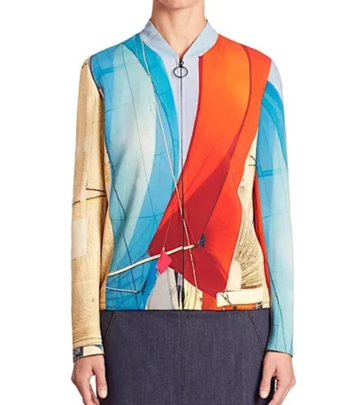 Power 100 Party Laura Perloff Bomber Jacket